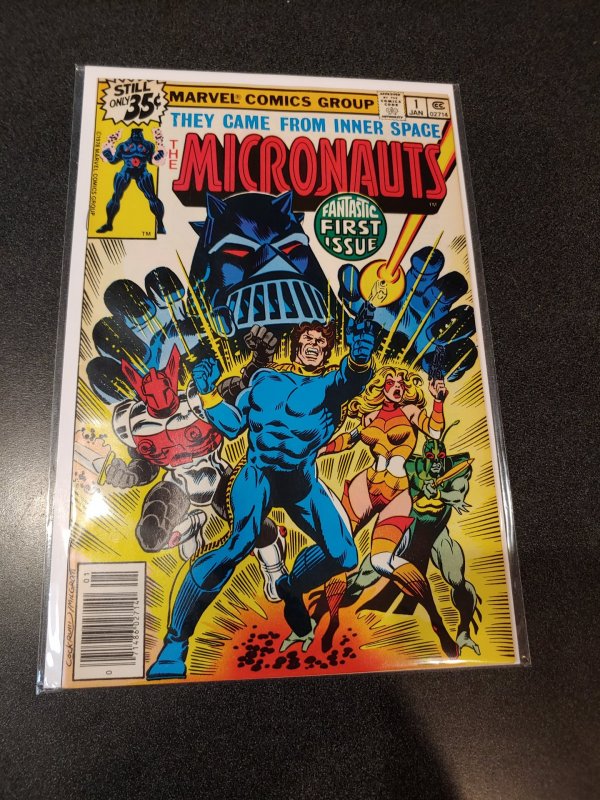 Micronauts #1 (1979 ) 1st App Baron Karza -Cockrum cover- High-Grade