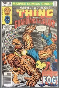 Marvel Two-In-One #69 Newsstand (1980, Marvel) Guardians of the Galaxy. VF