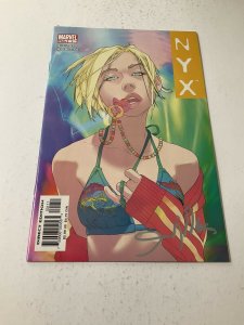 NYX 1 Nm Near Mint signed by Middleton Marvel Comics