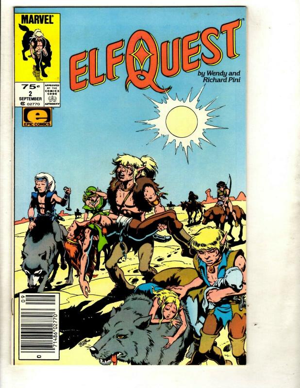 Lot of 12 Elf Quest Marvel Comics # 2 3 4 5 10 11 12 14 15 16 17 18 WS6 