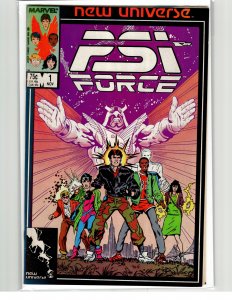 Psi-Force #1 Direct Edition (1986) Psi-Force