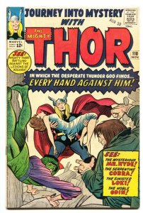 Journey Into Mystery #110 - 1964 - Marvel - FN+ - comic book