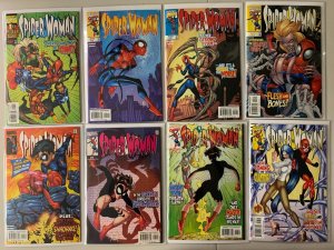 Spider-Woman 3rd series complete set #1-18 + variant 19 diff avg 8.0 (1999-2000)