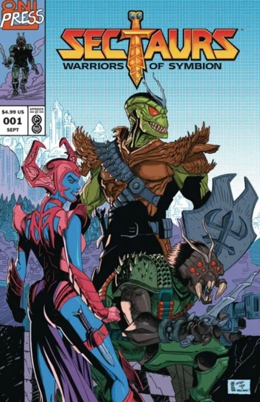 Sectaurs (Nacelleverse) #1F VF/NM ; Oni | Uncanny X-Men 268 Tribute 1:50 Variant