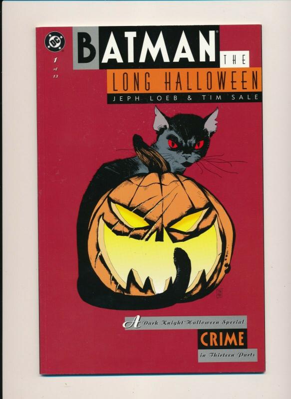 BATMAN The LONG HALLOWEEN #1 DC Comics 1996 Tim Sale, NM (PF447)