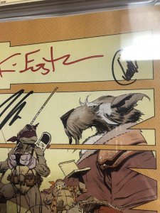 Teenage Mutant Ninja (2024) # 1 (CGC SS 9.8) Signed Aaron * Eastmen * Jones