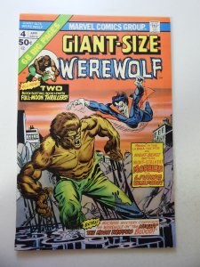 Giant-Size Werewolf #4 (1975) VG Condition moisture stain bc