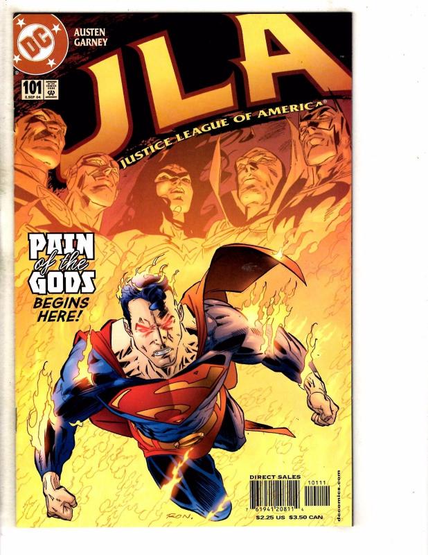 Lot Of 6 JLA DC Comic Books # 98 99 100 101 102 103 Batman Superman Flash J263