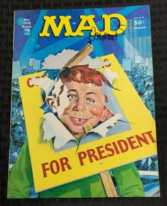 1976 MAD Magazine #185 VG/FN 5.0 SIGNED by Sergio Aragones w/ COA / Fisherman