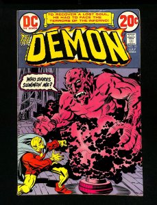 Demon #10   Etrigan vs.  Asmodon! Jack Kirby Cover Art!