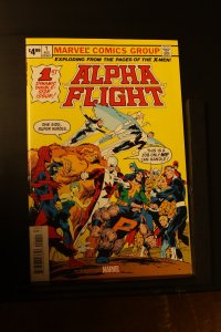 Alpha Flight #1 Facsimile Edition Cover Alpha Flight