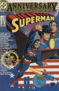 Superman (1st Series) #400 FN ; DC | Moebius Steranko Wrightson Frank Miller WTC