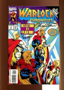 Warlock Infinity Watch #5 - SIGNED BY TOM RANEY/KEITH WILLIAMS! (8.5) 1993