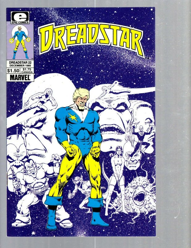  12 Epic Comics Dreadstar #13 14 15 16 17 18 19 20 21 22 23 24 GK50 