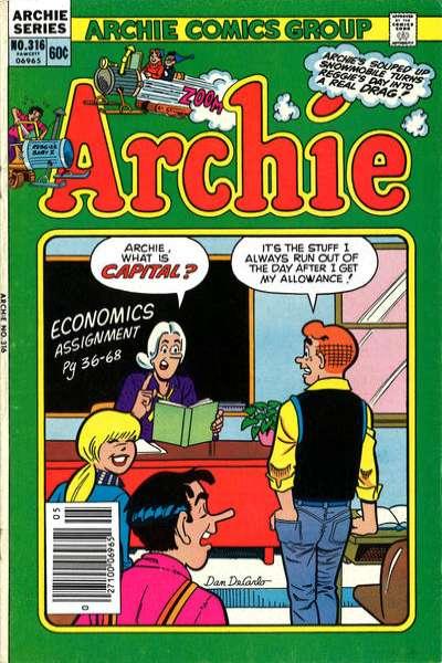 Archie Comics #316, NM- (Stock photo)