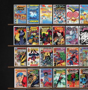 Huge Lot 140+ Comics with The Spectacular Spider-Man, Ghost Rider & More!