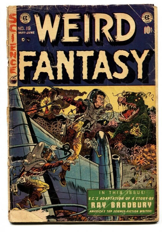 WEIRD FANTASY #19 comic book-Wally Wood-E.C. GOLDEN AGE-1953