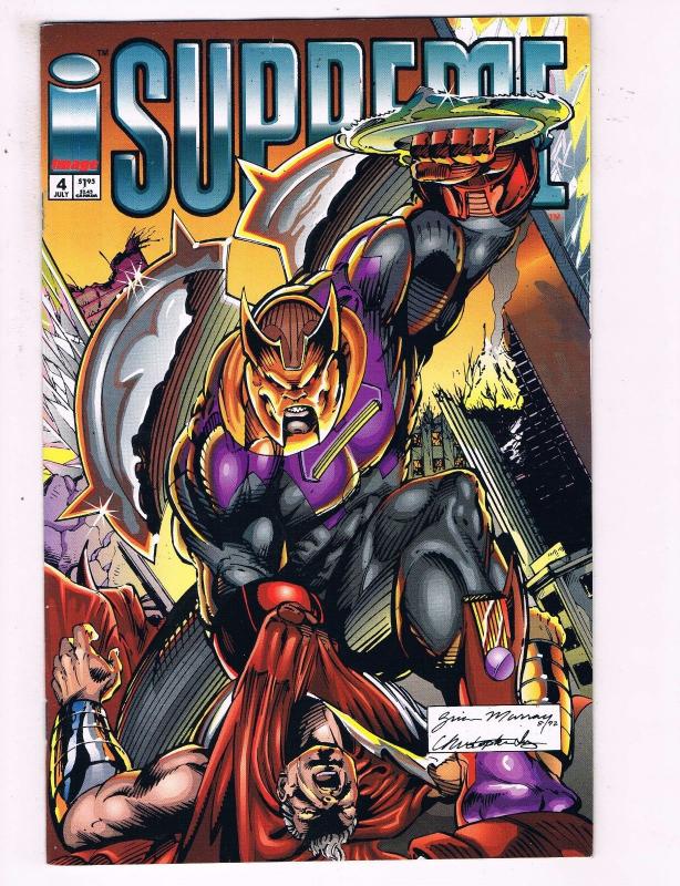 Supreme #4 VF Image Comics Comic Book 1993 DE19