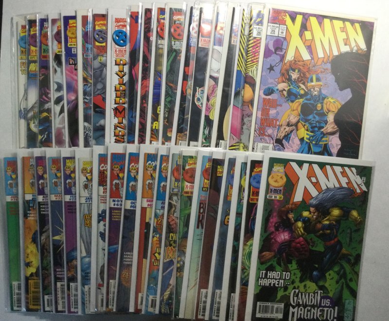 X-Men 1-46 48 50 52-97 100 Lot Run Set Near Mint Nm Marvel