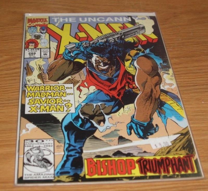 Uncanny X-Men #288 (May 1992, Marvel) BISHOP ARCHANGEL STORM