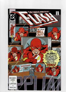 The Flash #38 (1990) Another Fat Mouse 4th Buffet Item! (d)