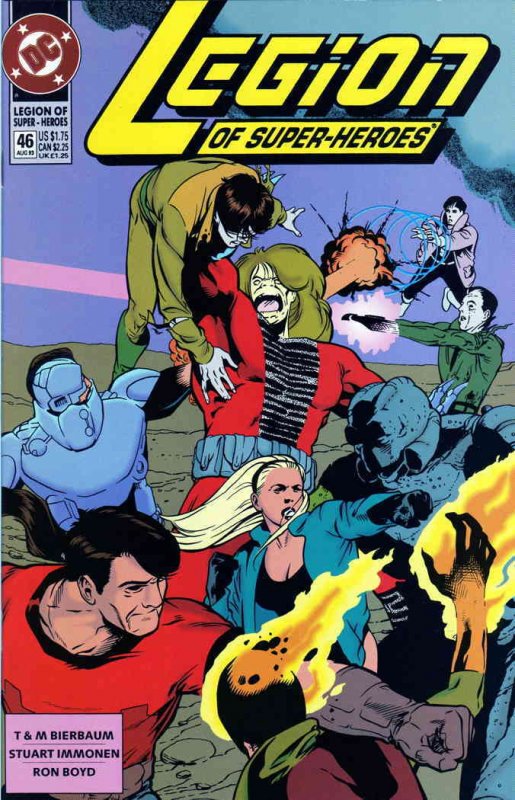 Legion of Super-Heroes (4th Series) #46 FN ; DC