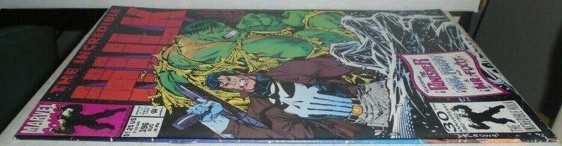 The Incredible Hulk # 396 August 1992 Marvel Punisher
