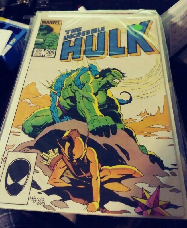 Incredible Hulk  # 309 1985 Marvel crossroads monster hulk immortal demon 