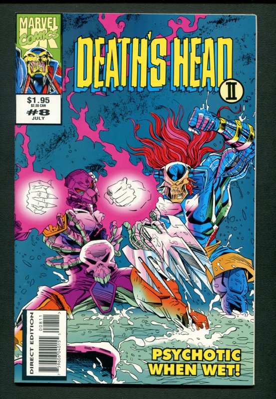 Death's Head II  #2 #3 #5 #6 #8 #9 (SET) NM / Liam Sharp Covers / 1992