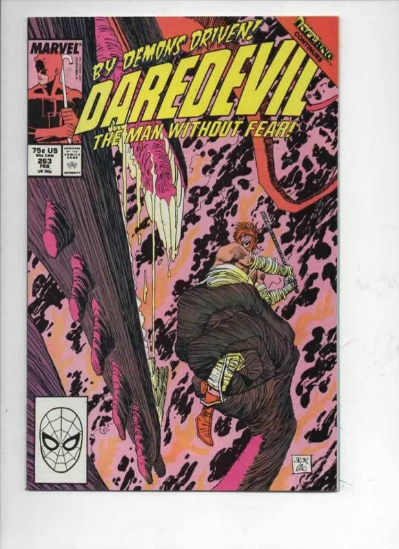 DAREDEVIL #263 NM  Murdock, Man without Fear, 1964 1989, more Marvel in store