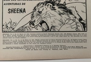 (1956) DOLL MAN #41 RARE SPANISH COVER PROOF! PLASTIC MAN vs THE DEVIL! RARE!