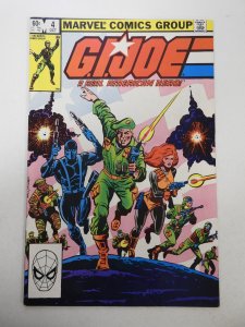 G.I. Joe: A Real American Hero #4 (1982) FN+ Condition! 1st Print