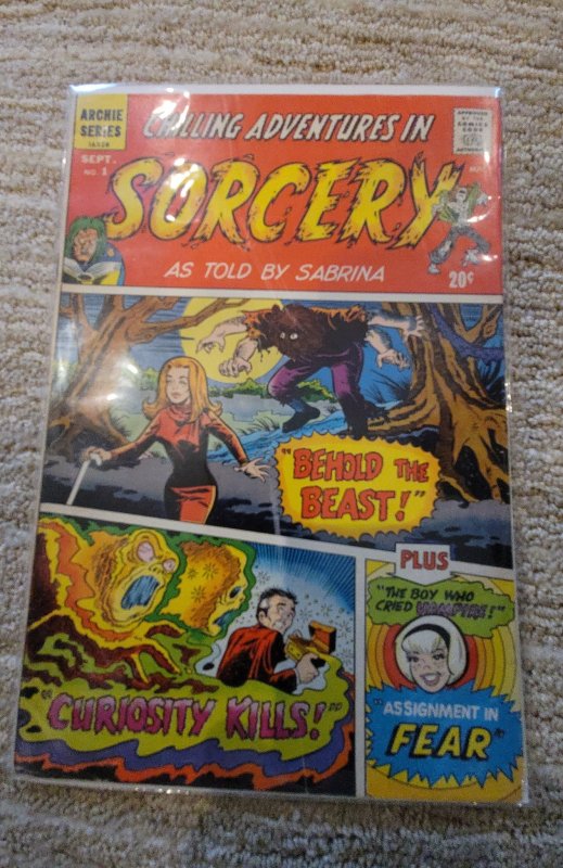 Chilling Adventures In Sorcery As Told By Sabrina #1 (1972)