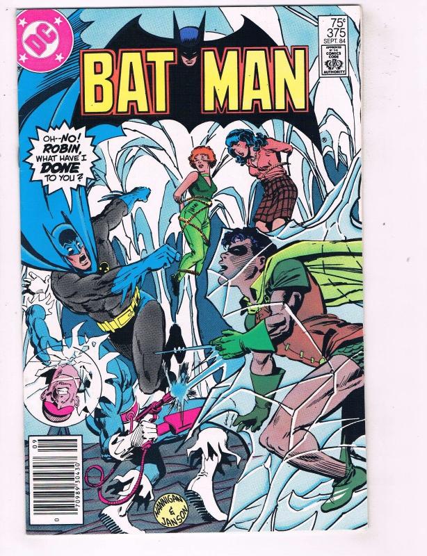 Batman #375 NM DC Comic Book Joker Poison Ivy Robin Catwoman Batgirl Penguin J47