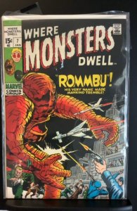 Where Monsters Dwell #7 (1971)