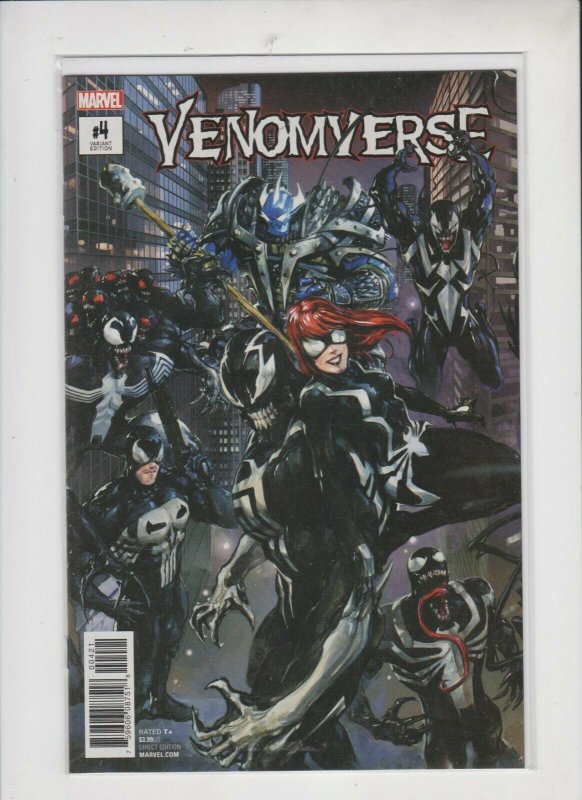 VENOMVERSE #4 2017  MARVEL / CRAIN VARIANT EDITION / UNREAD / NM +