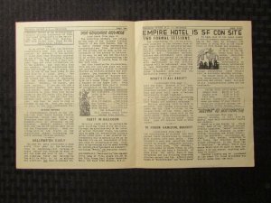 1954 METROCON Convention Progress Report #1 VG/FN 5.0 Hamilton Brackett 4pgs