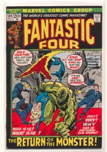 Fantastic Four (1961 series) #124, VF+ (Actual scan)