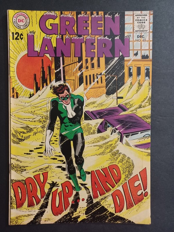 Green Lantern #65 - Gil Kane - 1968 - FN/VF