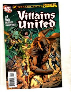 14 DC Comics Villians United # 1 2 3 4 5 6 1 + OMAC Project # 1 2 3 4 5 6 1 CJ10