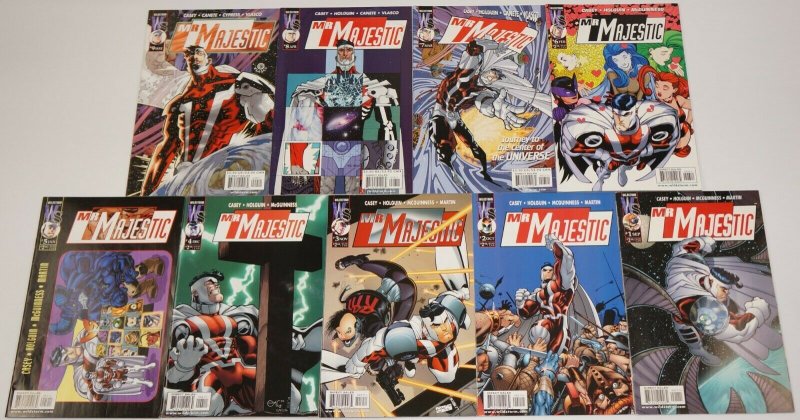 Mr. Majestic #1-9 VF/NM complete series - ed mcguinness - joe casey - wildstorm 