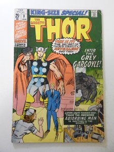 Thor Annual #3 (1971) GD/VG Condition see desc