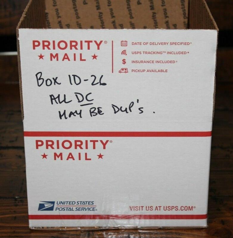 Medium Priority Mail Box Full of All Different DC Comics Bulk Mixed Condition. 