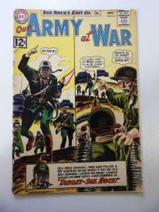 Our Army at War #124 (1962) FR/GD Condition  See desc
