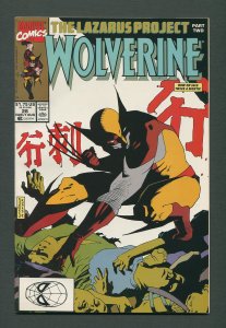 Wolverine #27  #28  #29  #30 Lazarus Project SET / VFN/NM  (1st Series 1988)