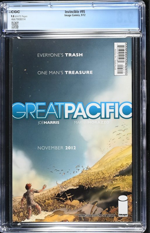 Invincible #95 (9/12) Graded CGC 9.8