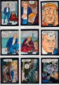 Dark Dominion # 0 Trading Cards  Rare Steve Ditko painted art ! 128 Cards !