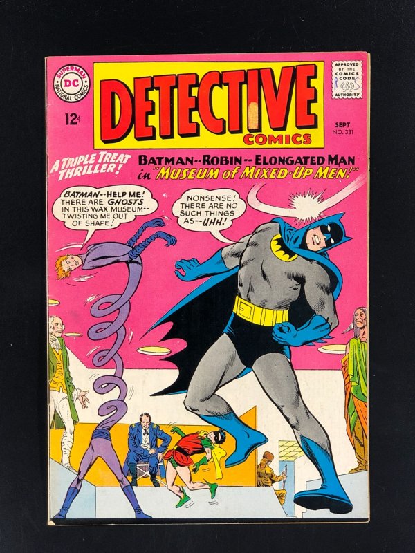 Detective Comics #331 (1964) PR A Triple Treat Thriller Elongated Man