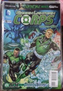 GREEN LANTERN CORPS  # 13  2012 DC   new 52   rise of the third army