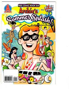 6 Archie Comics Free Comic Book #2 Halloween ComicFest Summer Splash 1... MS10